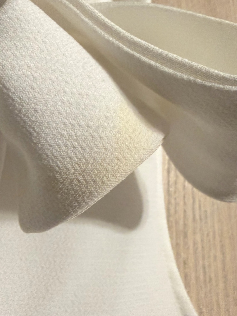 Pomander Place White Ruffle Neck Sleeveless Top - Picture 5 of 8